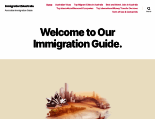 immigration2australia.com screenshot