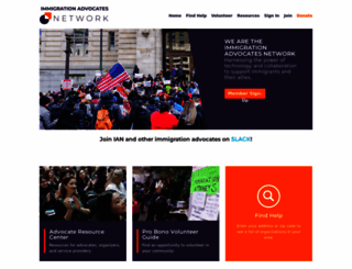 immigrationadvocates.org screenshot