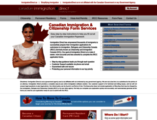 immigrationdirect.ca screenshot