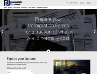 immigrationforms.app screenshot