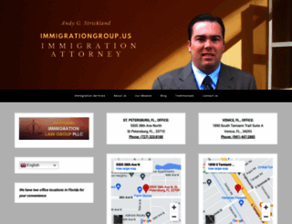 immigrationgroup.us screenshot