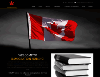 immigrationhub.ca screenshot