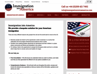 immigrationintoamerica.com screenshot