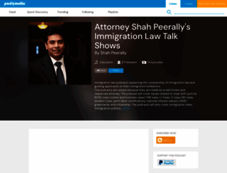 immigrationlaw.podomatic.com screenshot