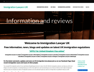 immigrationlawyeruk.co.uk screenshot