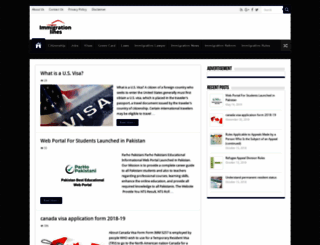 immigrationlines.com screenshot