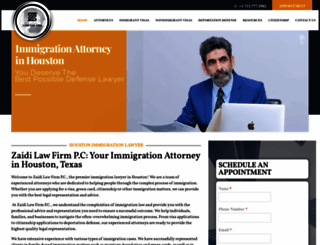 immigrationsavior.com screenshot