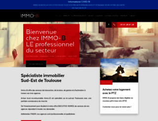 immo-b.com screenshot
