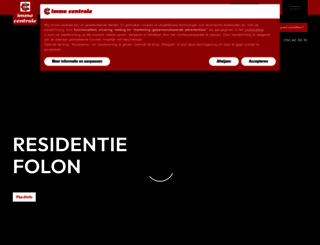 immo-centrale.be screenshot