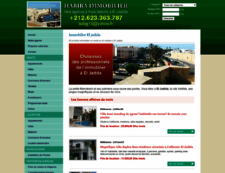 immo-maroc-eljadida.com screenshot