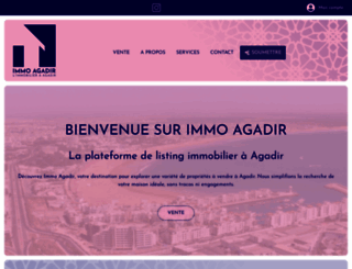 immoagadir.com screenshot