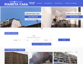 immobiliarepianetacasa.info screenshot