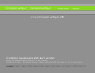immobilien-anlagen.info screenshot