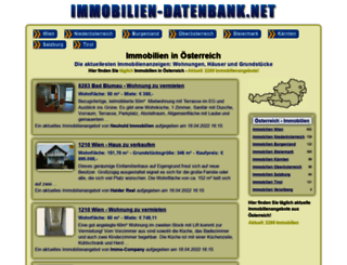 immobilien-datenbank.net screenshot