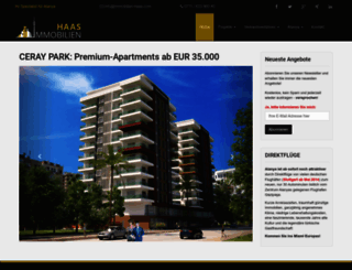 immobilien-haas.com screenshot