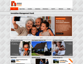immobilien-hundt.com screenshot