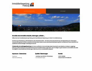 immobilienbewertung-freiburg.com screenshot