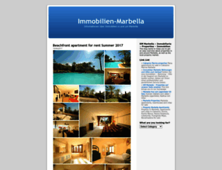 immobilienmarbella.wordpress.com screenshot