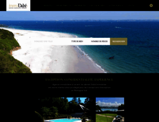 immobilier-dube.com screenshot