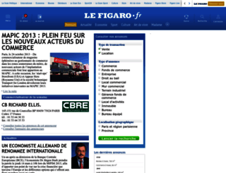 immobilier-entreprise.lefigaro.fr screenshot