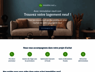 immobilier-neuf.com screenshot