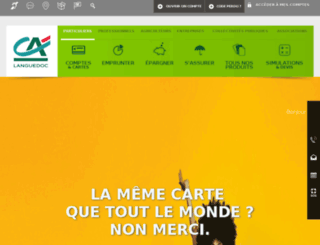 immobilier.ca-languedoc.fr screenshot
