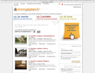immobilier.fr screenshot