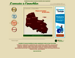 immobilier62.net screenshot