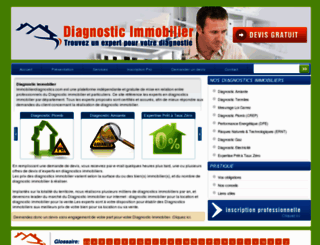 immobilierdiagnostics.com screenshot