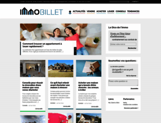 immobillet.com screenshot