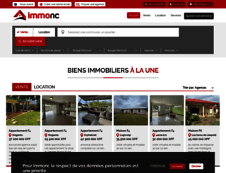 immonc.com screenshot