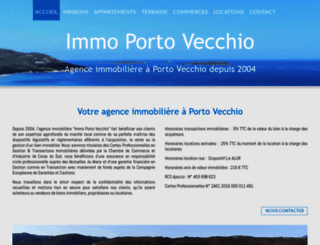 immoportovecchio.com screenshot
