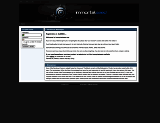 immortalseed.me screenshot