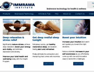 immramainstitute.com screenshot