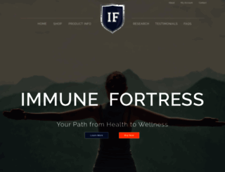 immunefortress.com screenshot