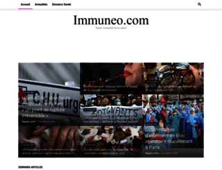 immuneo.com screenshot