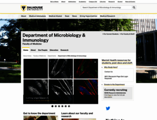 immunology.medicine.dal.ca screenshot