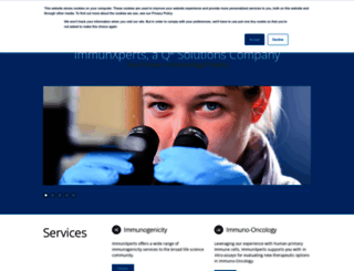 immunxperts.com screenshot