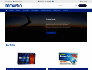 immuron.com screenshot