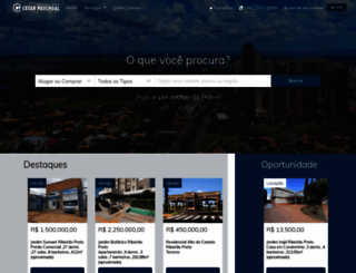 imobiliariacesarpaschoal.com.br screenshot