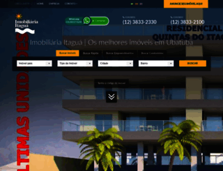 imobiliariaitagua.com.br screenshot