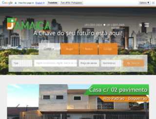 imobiliariajamaica.com.br screenshot
