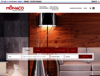 imobiliariamonaco.com.br screenshot