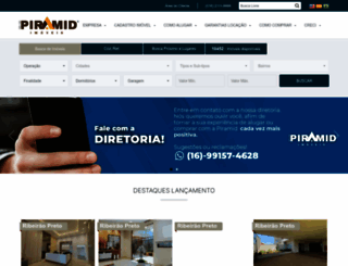 imobiliariapiramide.com.br screenshot