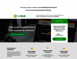 imobiliariaprudente.com.br screenshot