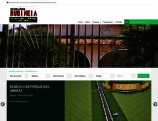 imobiliariarubineia.com.br screenshot