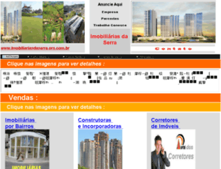 imobiliariasdaserra.ors.com.br screenshot