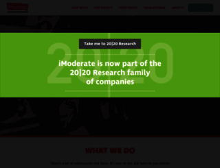 imoderate.com screenshot