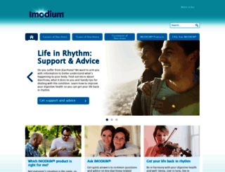 imodium.com.au screenshot