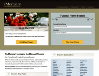 imortuary.com screenshot